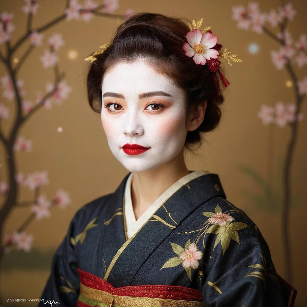 Japanese Geisha Elegance